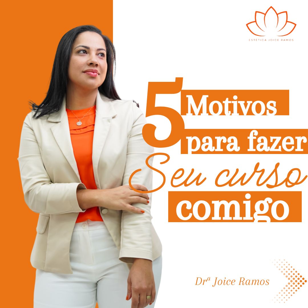 Folder 5 motivos para fazer o curso